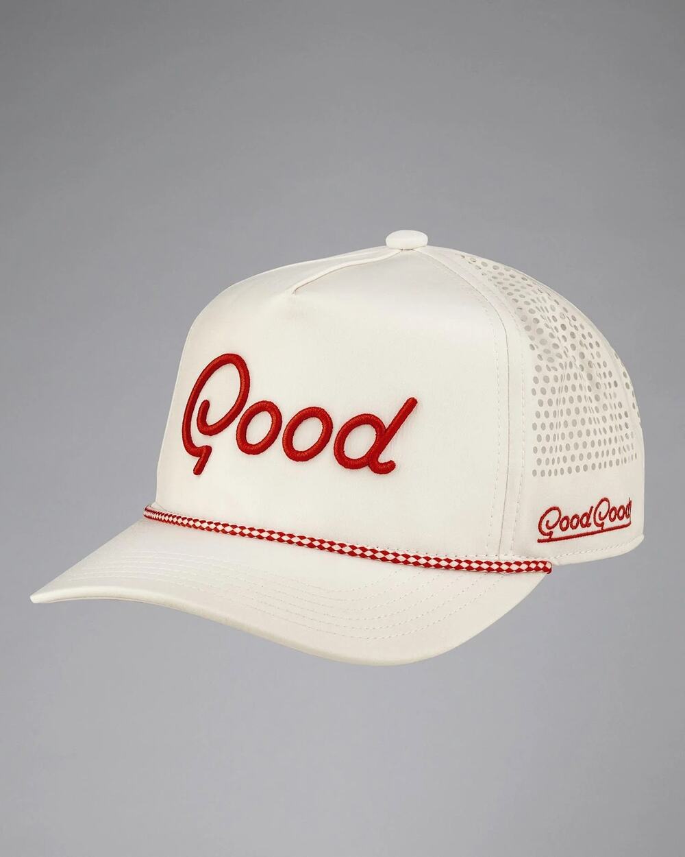 GoodGood Golf That's Fire Rope Golf Cap Khaki/Red